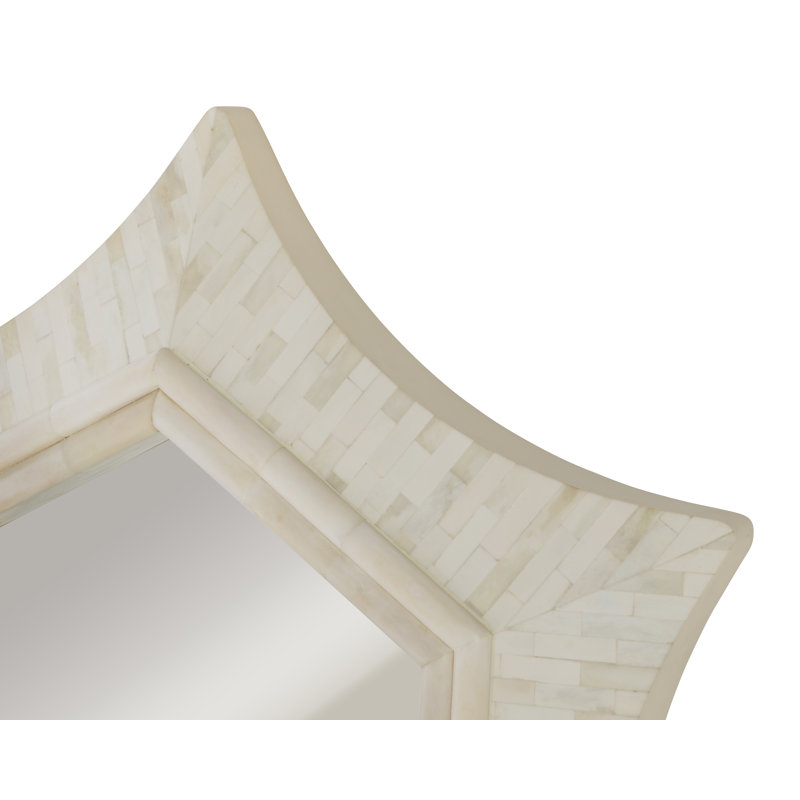 Hexagon Bone Mirror