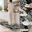 Tapis de cuisine lavables antidérapants à imprimé botanique