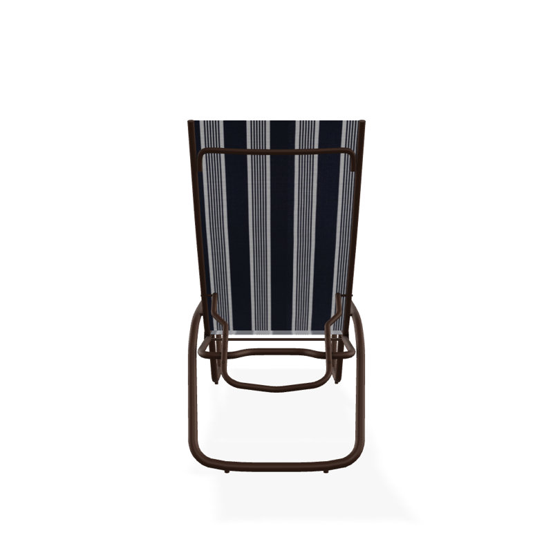 Chaise longue inclinable Gardenella, Kona texturé, Nuit