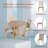 4-Person Extendable Round Dining Table Set-4161049