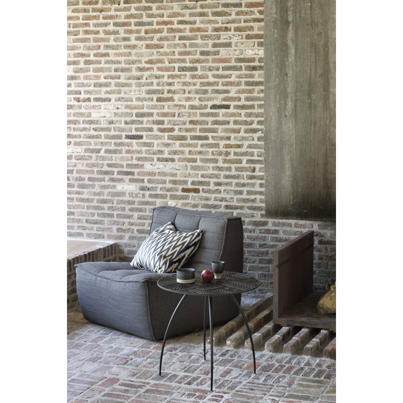 N701 Armless Chair, Dark Gray