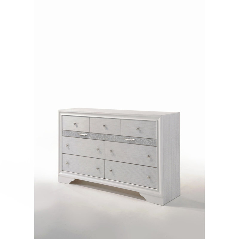 Commode Naima au fini blanc