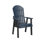 Berlin Gardens Comfo Back Deck Chair