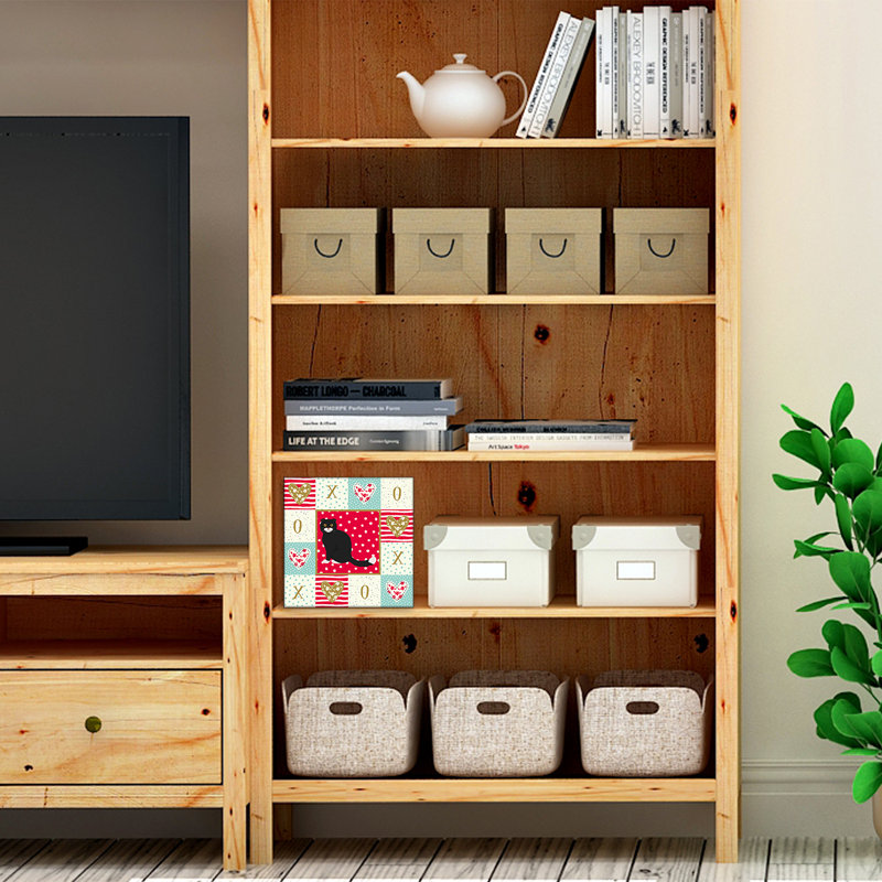 Panneau mural d’art chat Reginia, Reginia Black Foldex Exotic