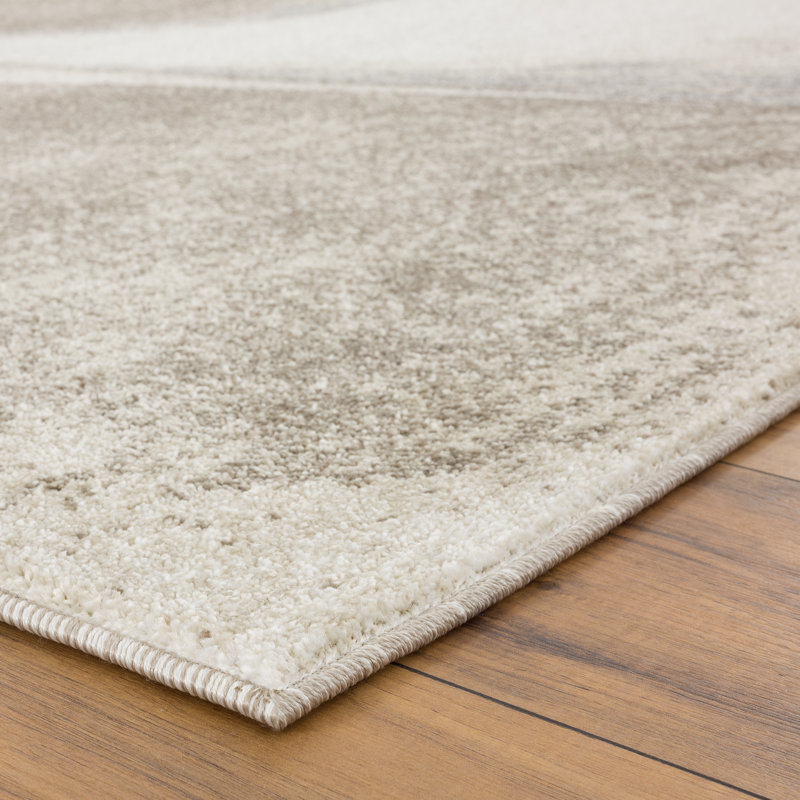 Tapis beige Saugatuck, Rectangle 5 pi x 7 pi