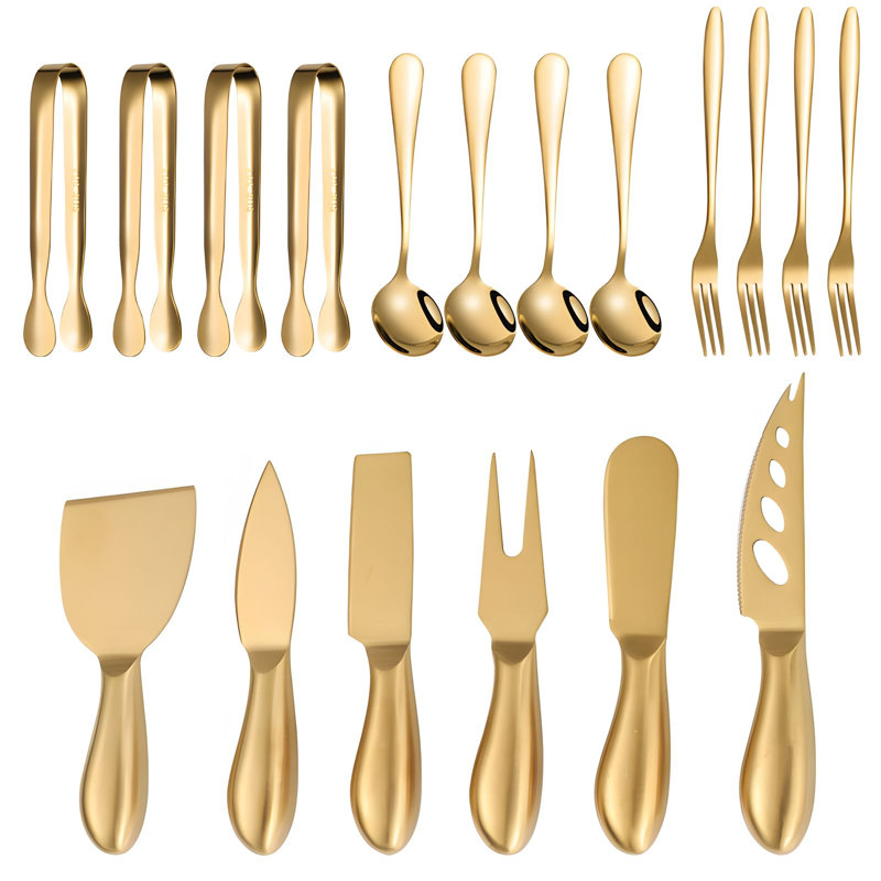 Floran Stainless Steel Accent, Gold
