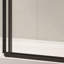 Porte de douche coulissante sans cadre en verre transparent l 60 po x H 76 po