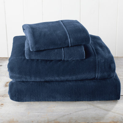 Ultra Soft Micro Plush Velvet Solid Sheet Sets