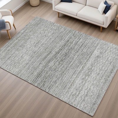 Premium Machine Washable Mayfield AMF2150 Striped Rug