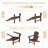 Hdpe Outdoor Adirondack Chair-16808167