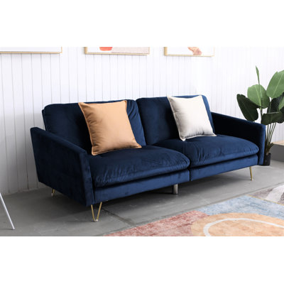 Odysseus 3 Seater Velvet Sleeper