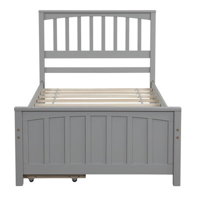 Platform Bed with Two Drawers by Red Barrel Studio