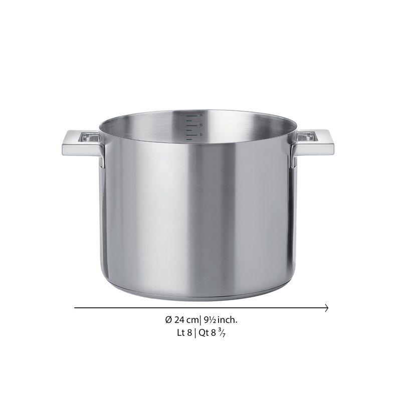 Mepra Stile Stainless Steel, 6.9 qt.