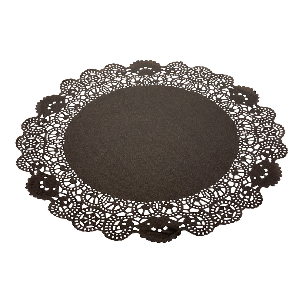 24 Wholesale Round Paper Doilies - at 