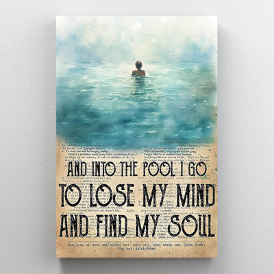 " Swimming And Into The Pool "