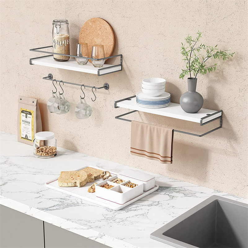 Floating Shelf, White
