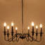 6 - Light Matte Black Pendant