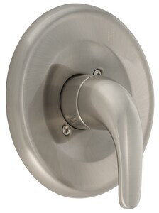 Garniture de soupape à pression équilibrée avec poignée levier simple Alvord, Nickel brossé