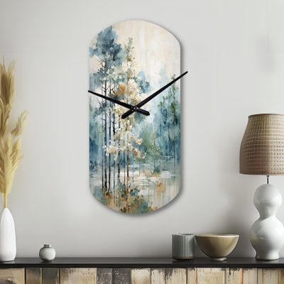 Horloge murale pin, Enchanted Forest II, pin