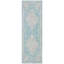 Tapis intérieur / extérieur beige / turquoise Arneshia-6548809