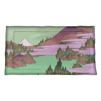 Katsushika Hokusai Cotton Blend Machine Tufted Sham Set