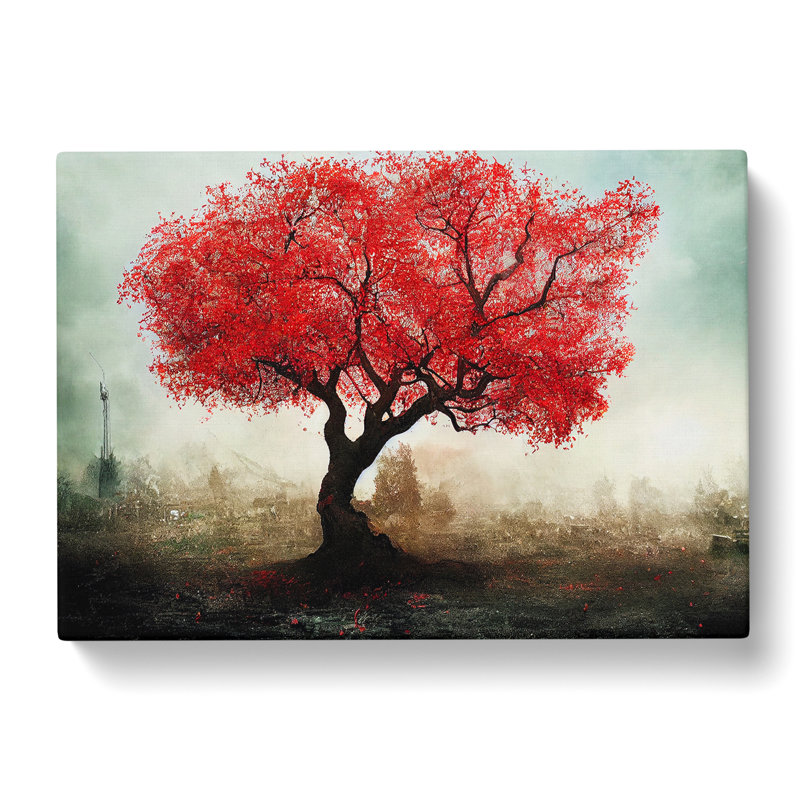 Tantalising Apple Tree - Wrapped Canvas, 35cm H x 50cm W x 3cm D