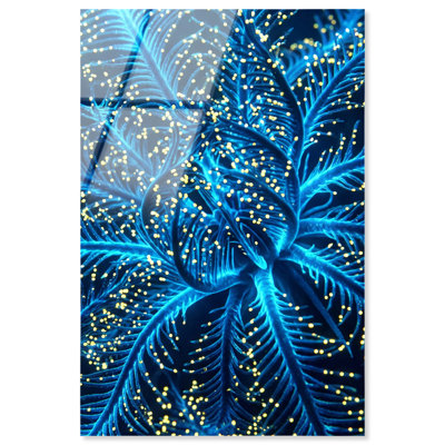 Neon Bloom Print by Oliver Gal