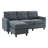 Mayko Upholstered L-Shaped Sectional Reversible-313757255