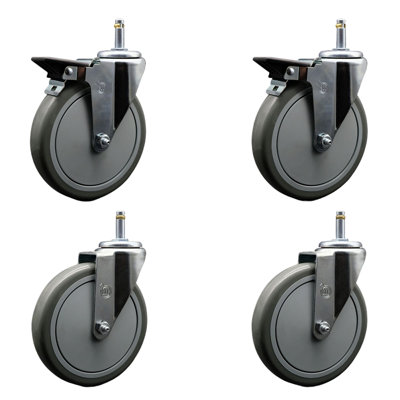 Grip Ring Stem Caster