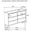 Packard Medium Oak 4-piece Bedroom Set-133937805-133937808
