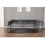 Structure de lit d'angle moderne avec bibliothèque intégrée, éclairage DEL et station de charge-1347498572