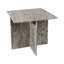 Petite table en marbre Rommi, blanc-226105593