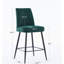 Chaises de bar en velours de style contemporain pour 2 personnes avec pieds en fer réglables pour un usage domestique-1944141193