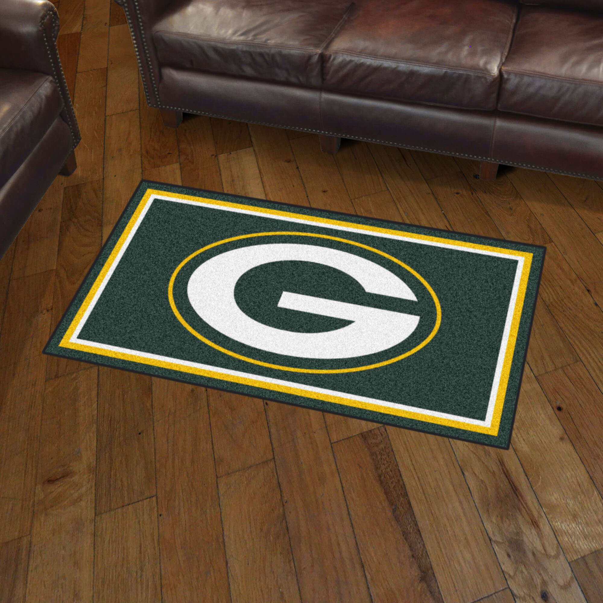 Green Bay Packers Area Rugs Anti-Skid Living room Bedroom Area Rug Floor  Mats