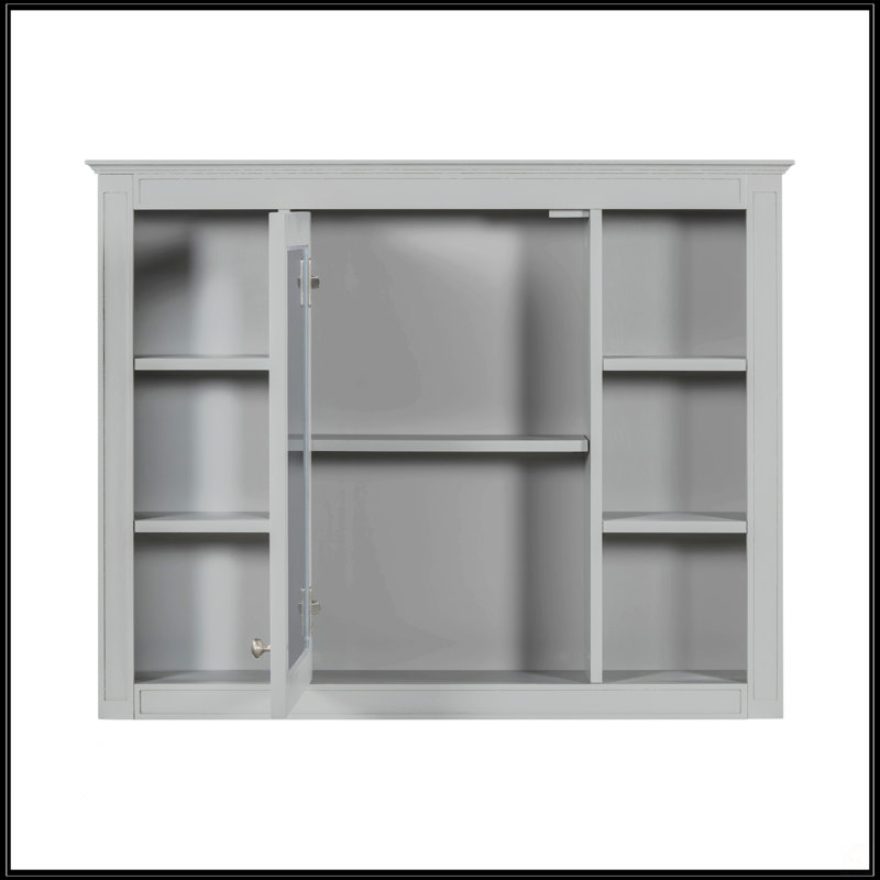 Pharmacie 35 po x 27,5 po, Gris