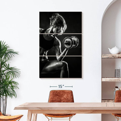 " Fitness Lady " 3 - Pieces