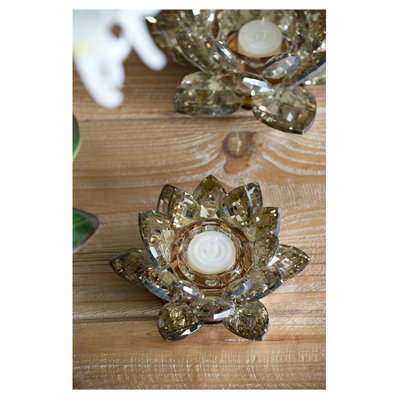 2.2'' H Glass Tabletop Votive Holder