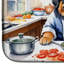 Tapis de vaisselle Tibetan Mastiff The Chef