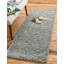 Tapis gris à poils longs Santosha-749810376-749811103