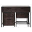 Crédence de bureau en bois massif Amata