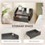 40cm W Particle Board Bedside Table