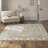 Desmondia Handmade Wool Aqua/Ivory Rug-166632311
