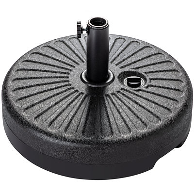 Socle de parasol autoportant en plastique