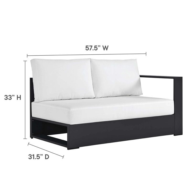 Canapé modulaire d'extérieur Slow Down (beige), White