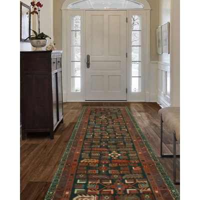 Tapis de couloir gris anthracite Blakey