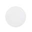 Table d'appoint en béton léger cannelé antique blanc 15 po x 15 po x 18,5 po, sans assemblage, prêt à décorer cannelé moderne, l 14,87 po x P 18,54 po, blanc