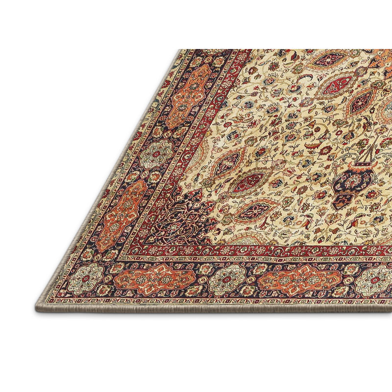 Oriental Indoor Rug, Rectangle 3' x 5'