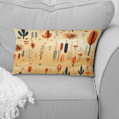 Coussin Cactus Desert Dreams - motif floral I - imprimé floral
