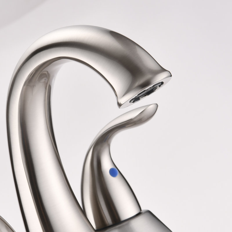 Centerset and Mounting / Installation Required 2 -handle Bathroom Faucet with Drain Assembly