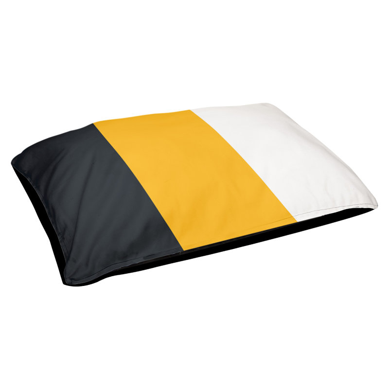 Coussin d'extérieur pour chien Florida Tribe, Moyen (l 40 po x P 30 po x H 6,5 po), Gold